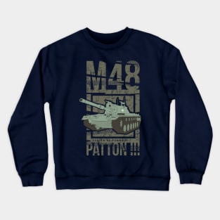 US Tank M48 Patton III Crewneck Sweatshirt